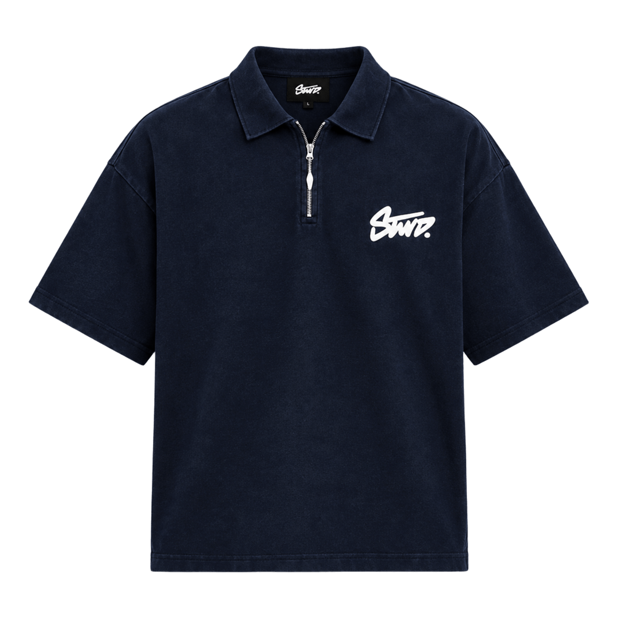 STWD Vintage Quarter-Zip Polo